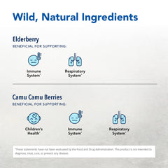 Wild Amazon camu camu berry powder and elderberry powder