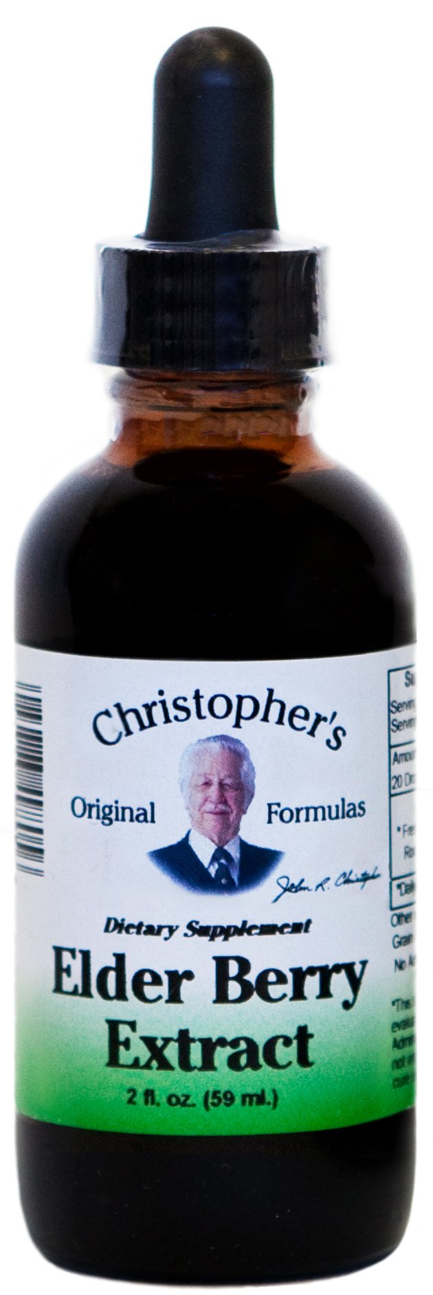 Dr. Christopher Elderberry Extract 2 oz bottle