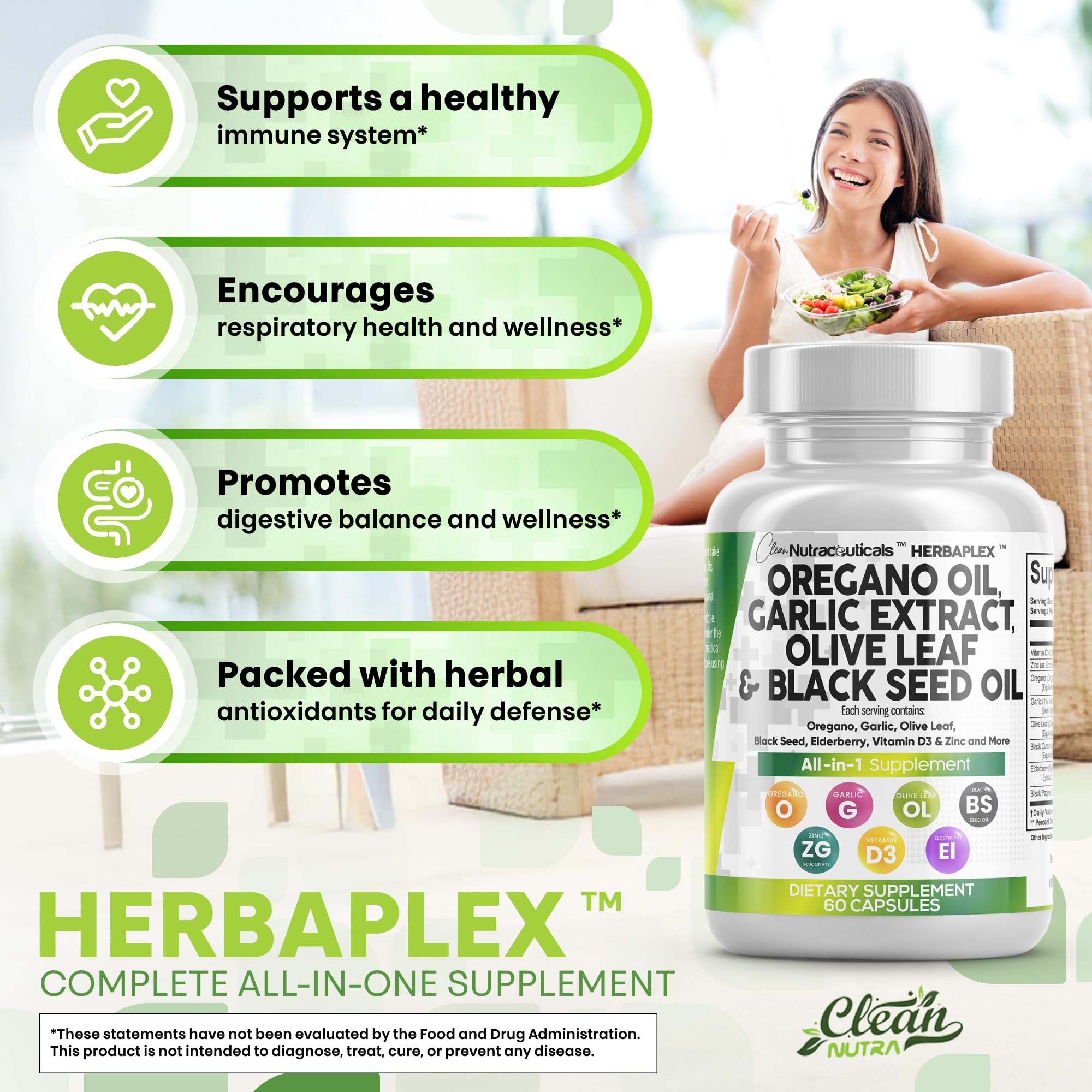 Elderberry with zinc and vitamin D3 in supplement form