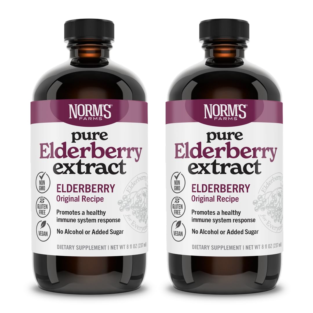 Norm's Farms Elderberry Extract 2-pack front view