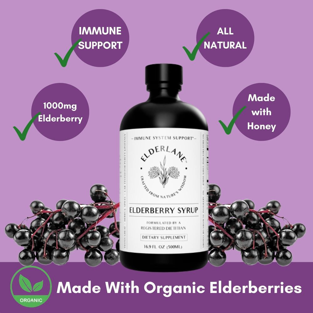 Elderlane Elderberry Shots bottle