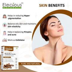 Mulethi powder for skin care and beauty uses