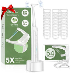 Electric Flosser device with ergonomic handle