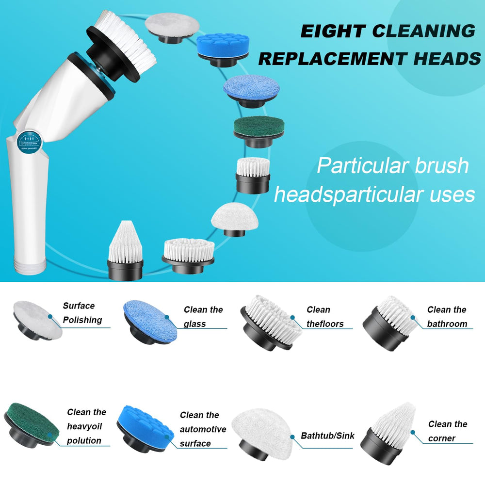 Large flat brush head for wide surfaces