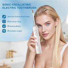 Toothbrush head at 30-degree Bass angle