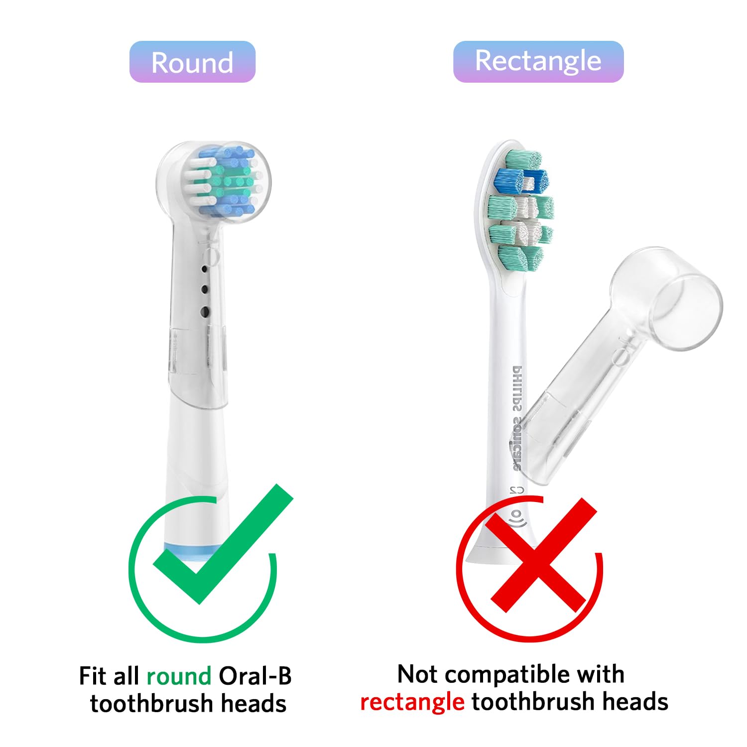 Durable hard PU shell protects toothbrush from scratches