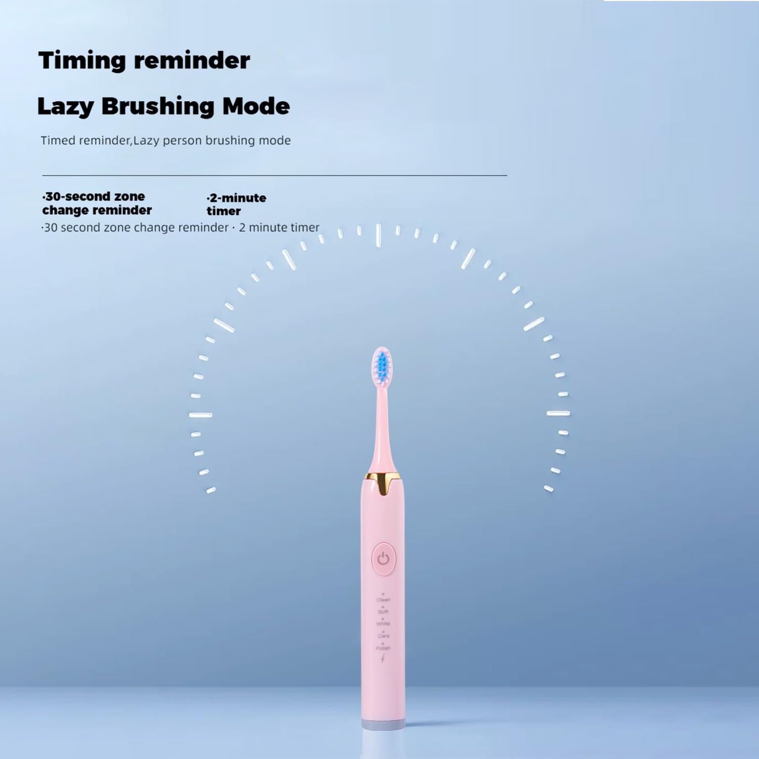 Toothbrush components: handle and heads