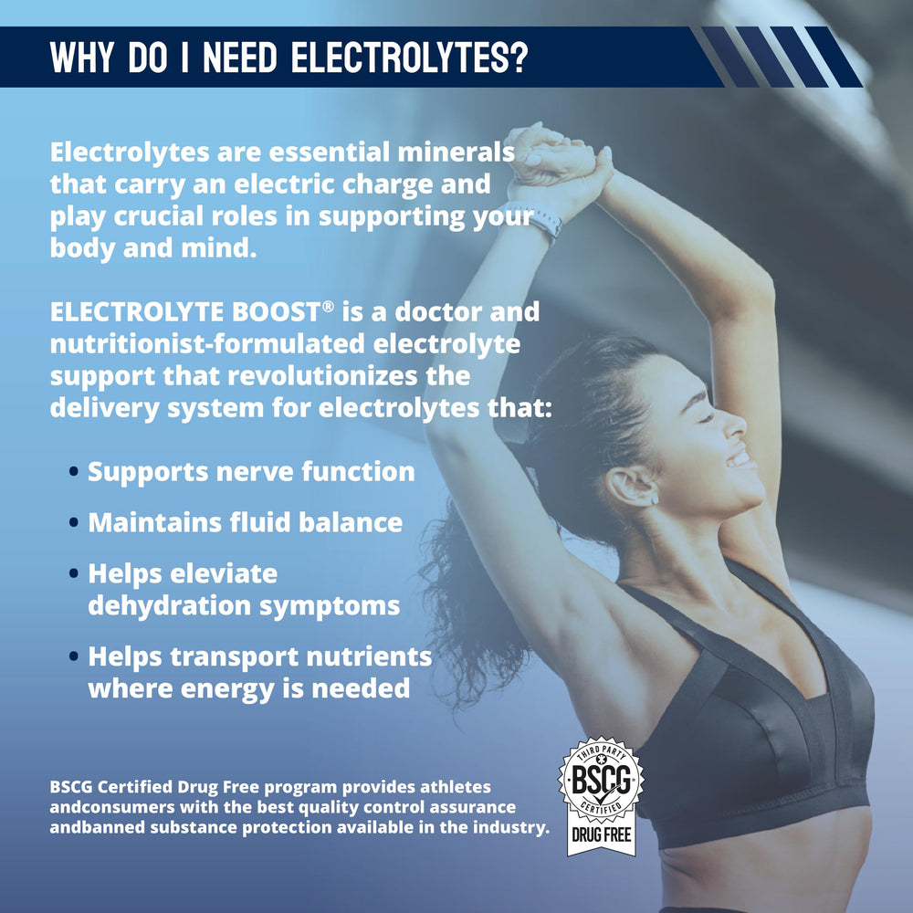 Electrolyte Boost keto-friendly hydration without sugar or stevia