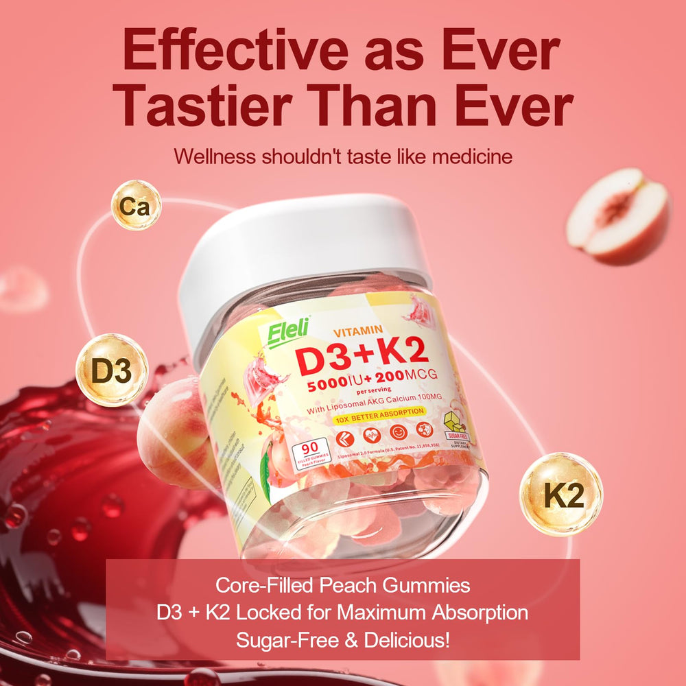 Graphic illustrating 10x absorption with liposomal delivery