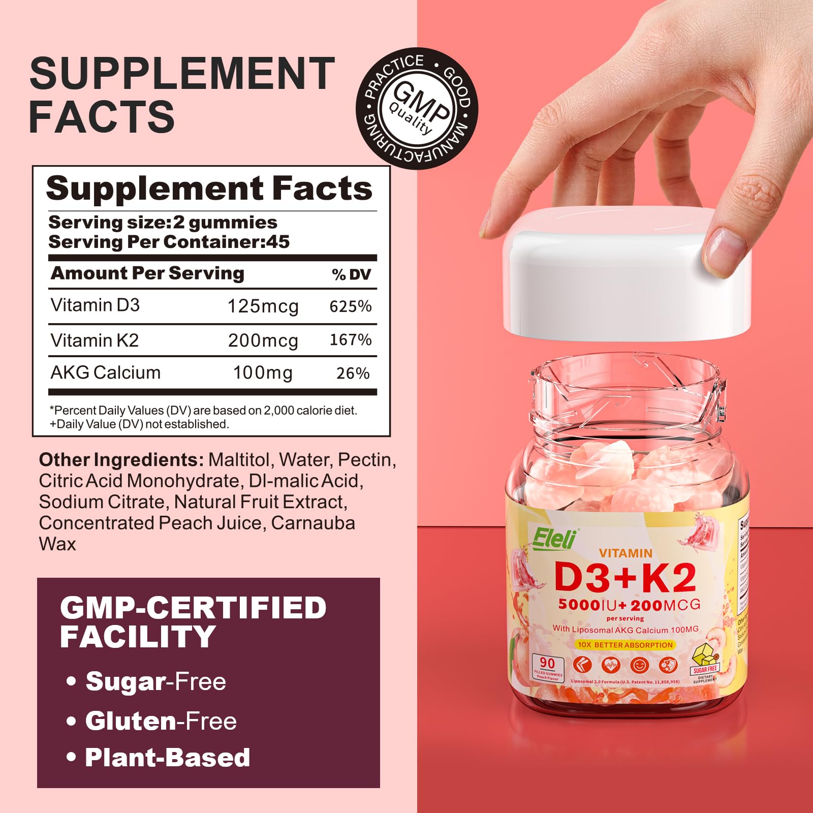 GMP-certified manufacturing facility