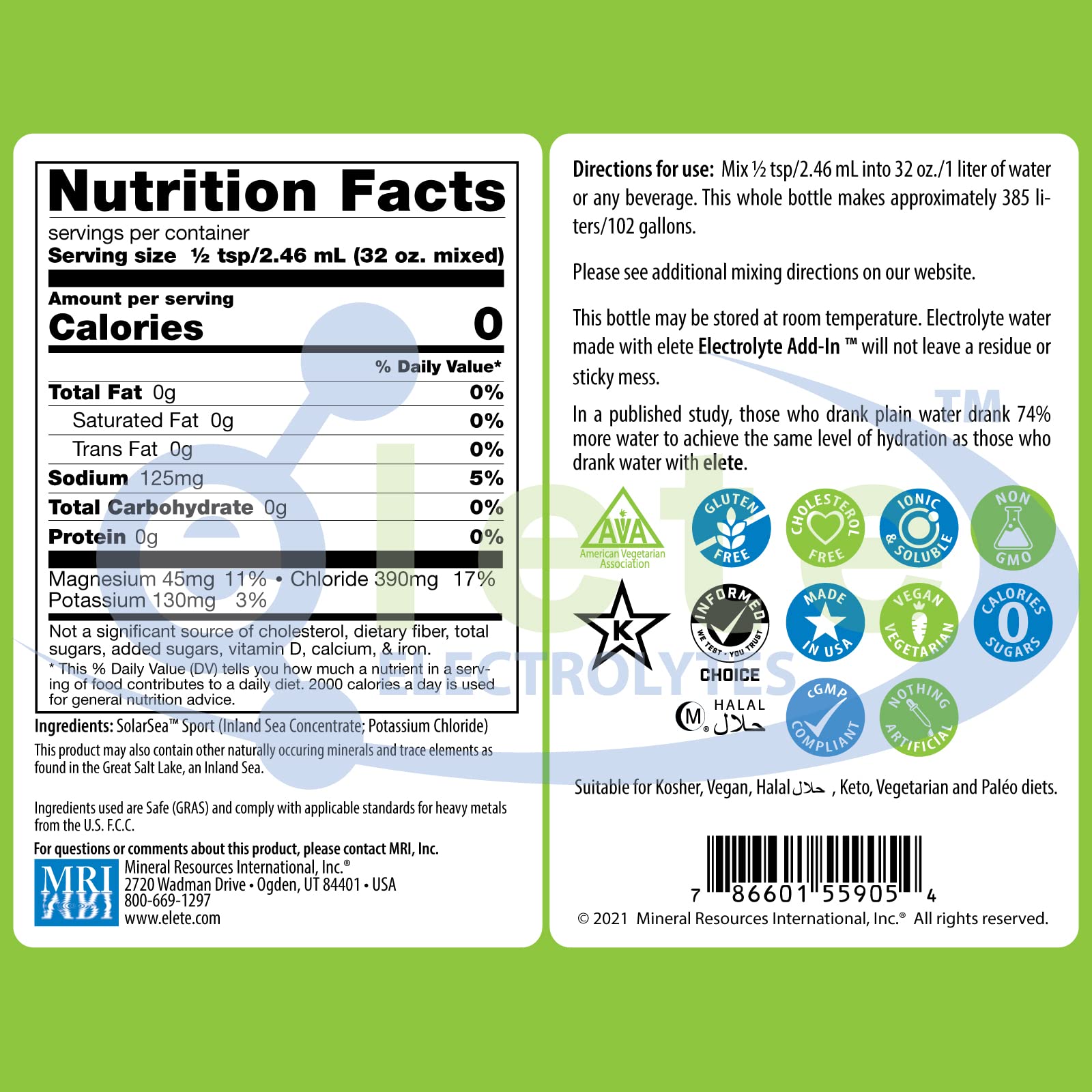 Close-up of the 24.6 mL pocket bottle dropper tip