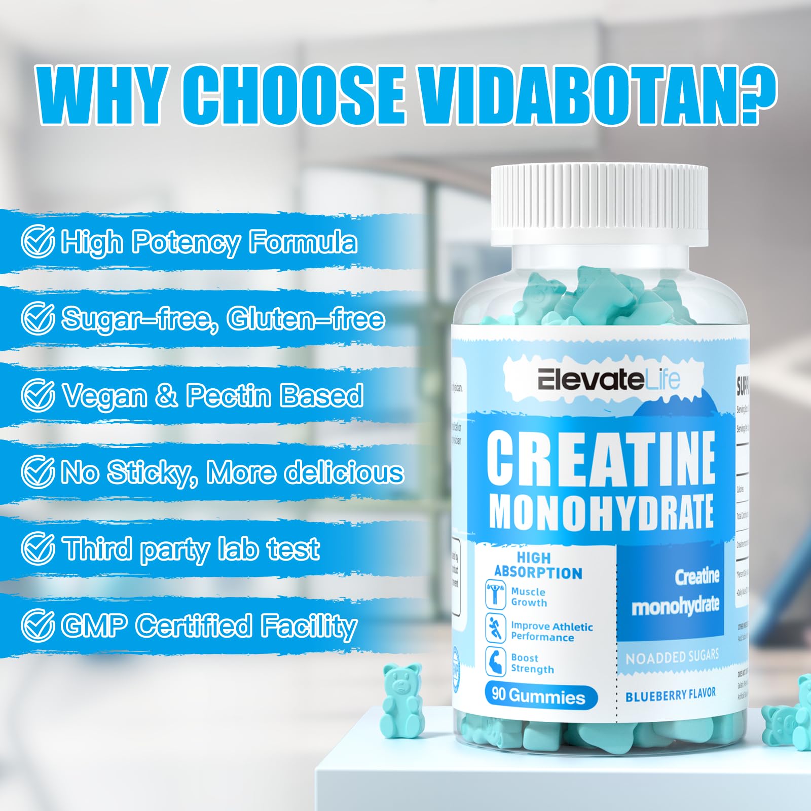 Close-up of blueberry flavor texture