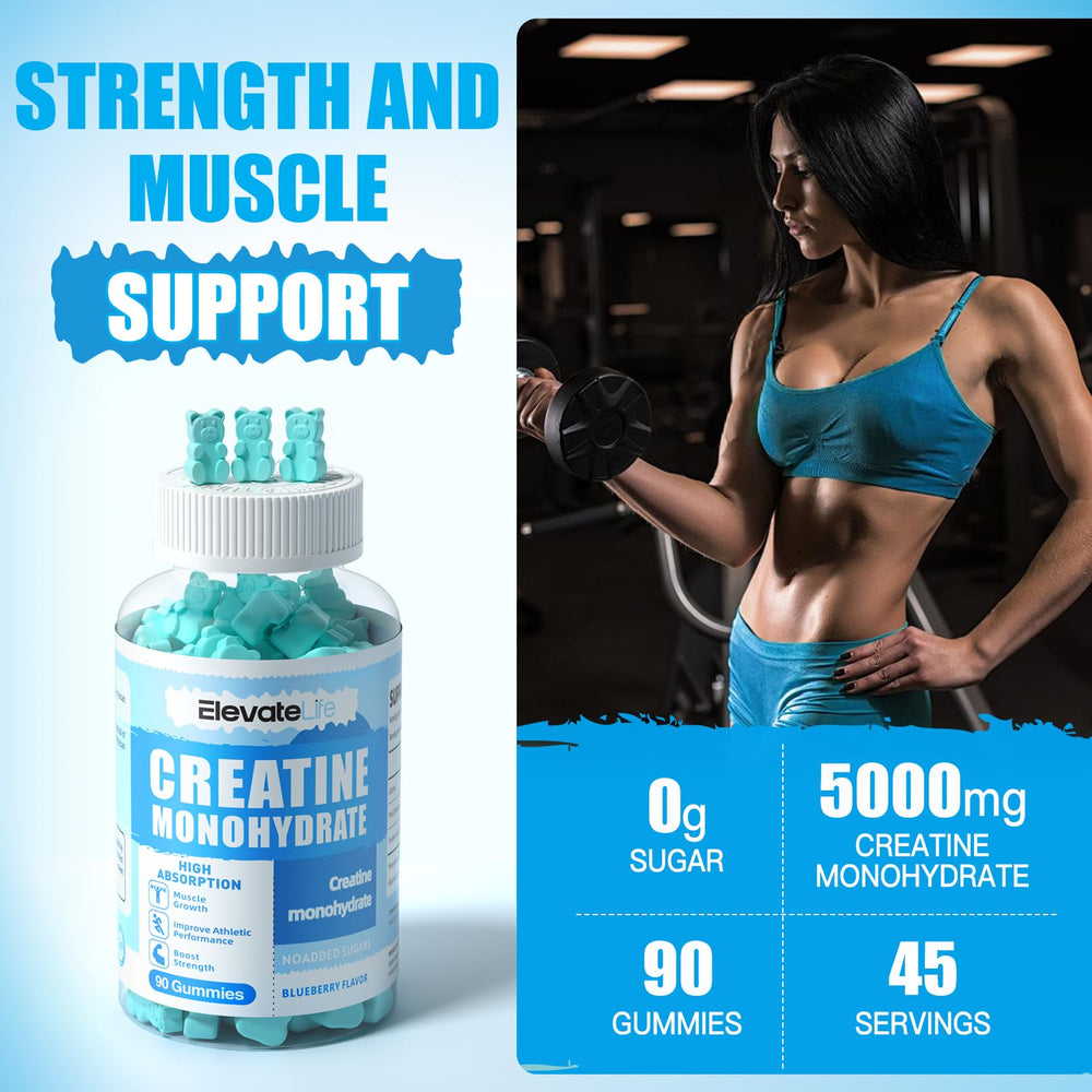 Dosing information for Creatine Monohydrate Gummies