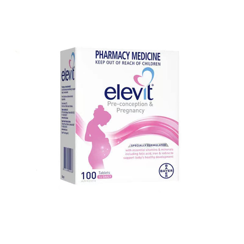 Elevit TAB with Iodine bottle front view