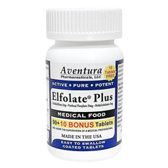 ELFOLATE Plus 3mg bonus pack bottle with 100 tablets