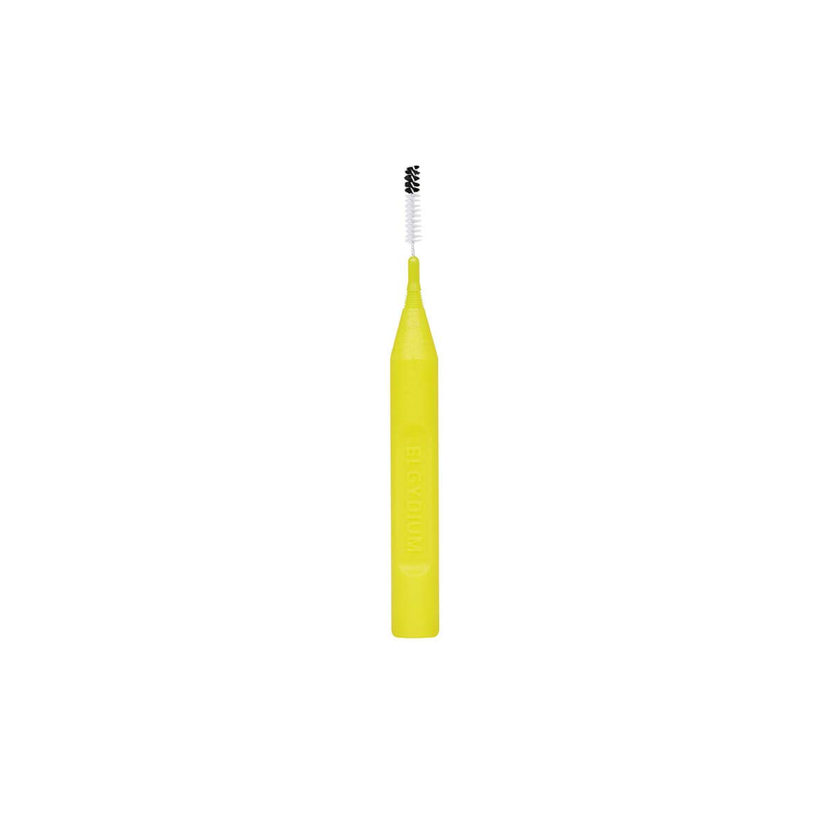 Close-up of Elgydium Clinic Mono Compact Yellow 1mm cosmetic tool