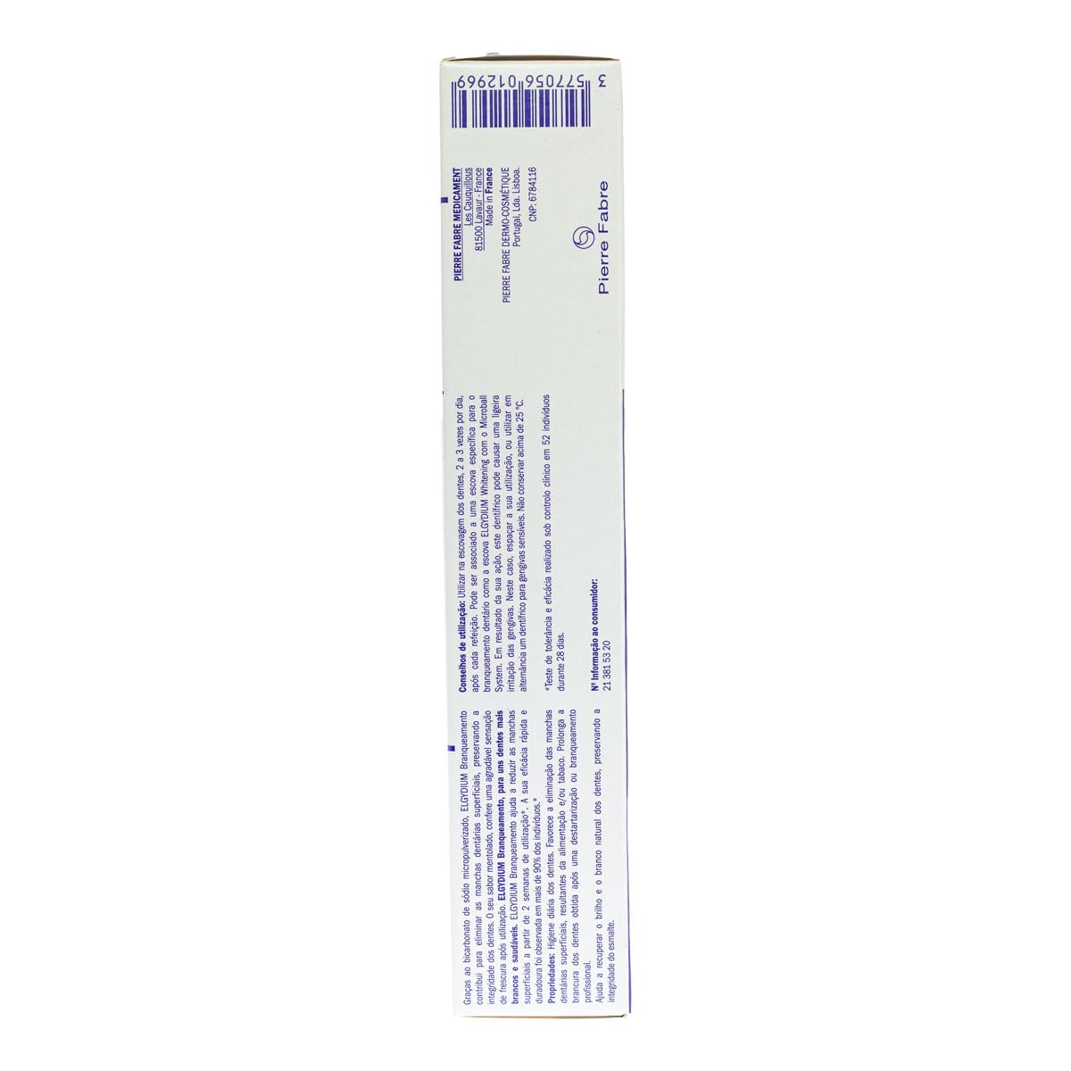 Close-up of mint-flavored toothpaste texture