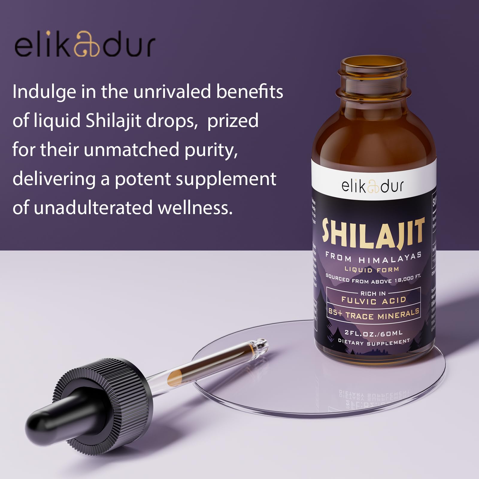 Purity and quality controls seal for Elikadur Shilajit