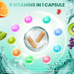 TMG included for methylation support in Eliquvit methylated multivitamin