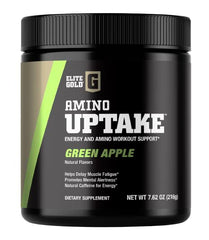 Elite GolElite Gold Amino Uptake bottle – Green Apple flavor