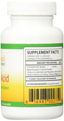 Ellagic acid capsules 60 count bottle close-up