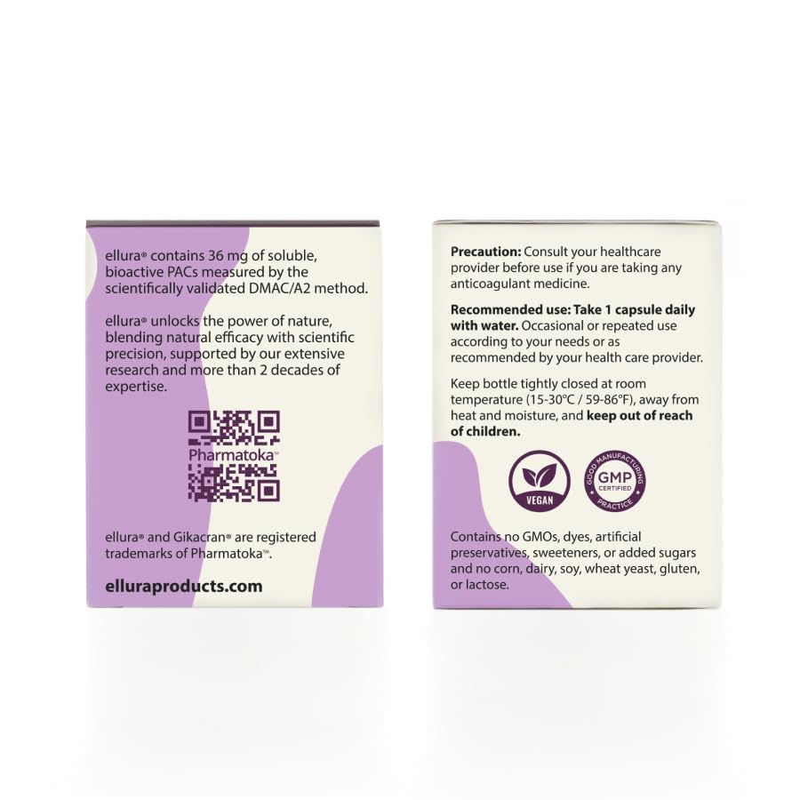 100% concentrated cranberry fruit juice extract used in Ellura