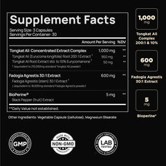 ELMNT Tongkat Ali 200x extract capsule