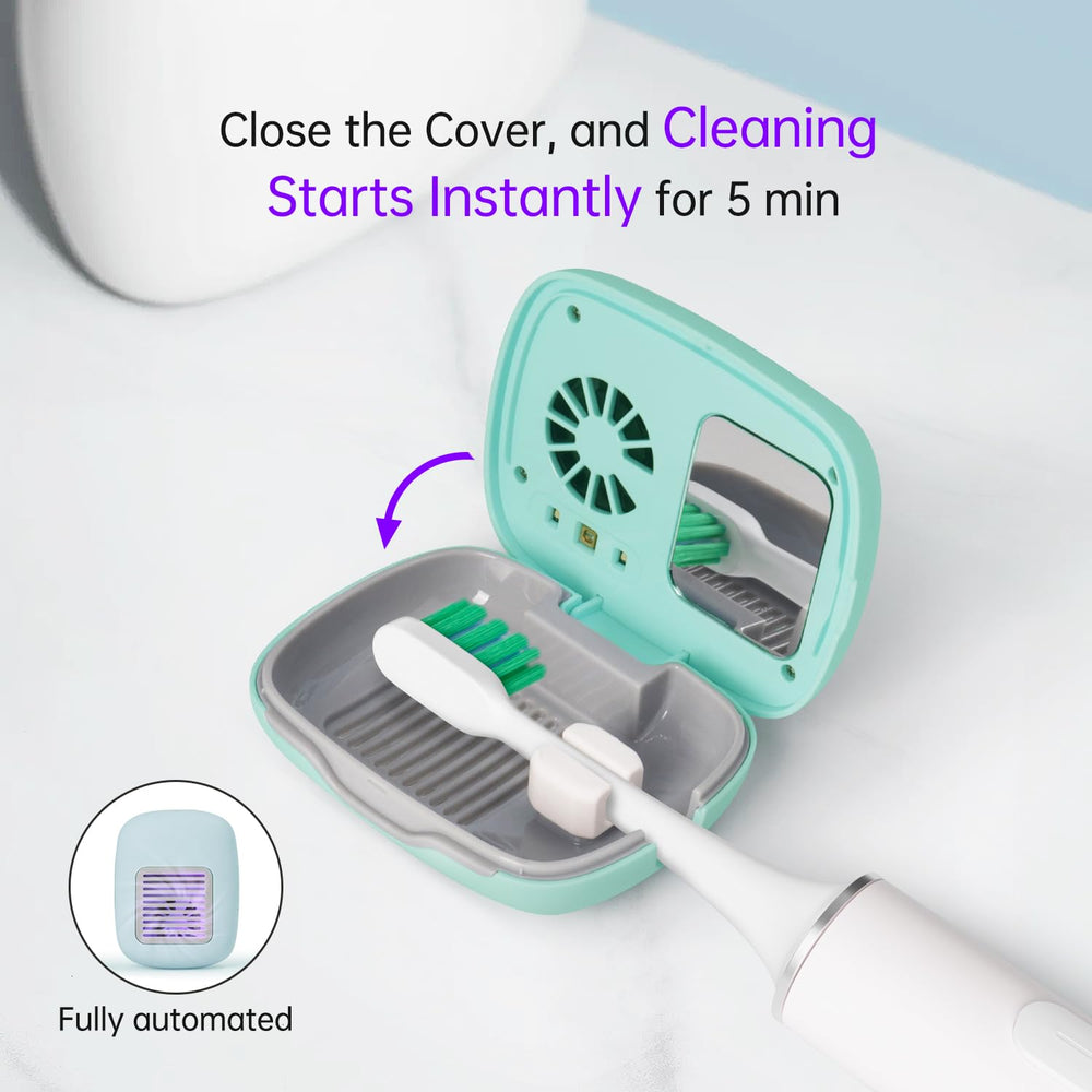 Fits most electric and manual toothbrush heads