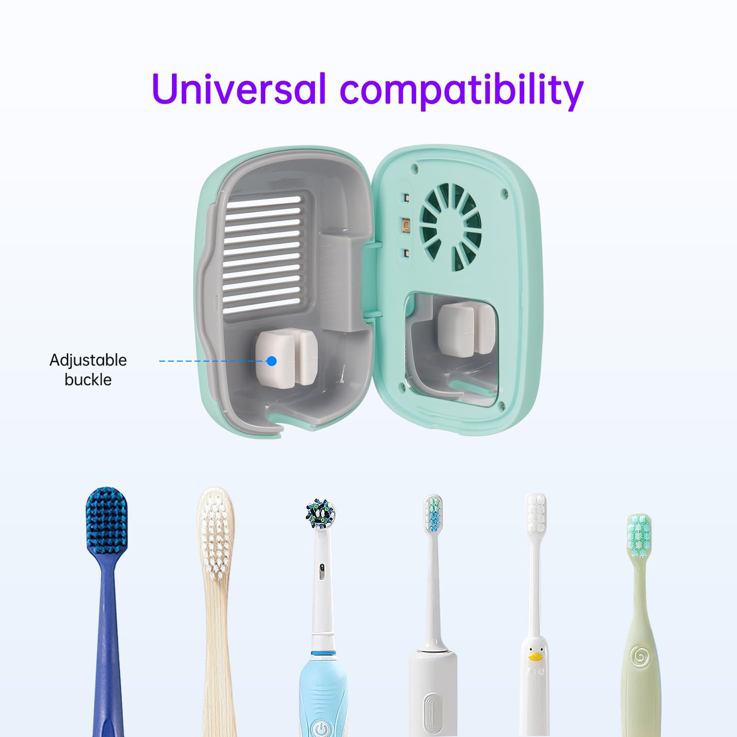 Automatic 5-minute cleaning cycle with safety lid