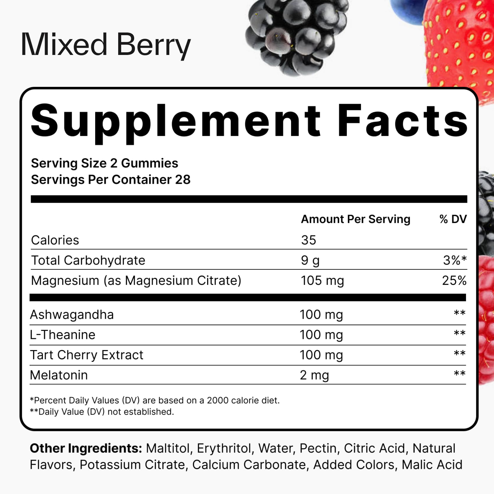 Sugar-free and vegan labels on Elo Sleep Gummies packaging