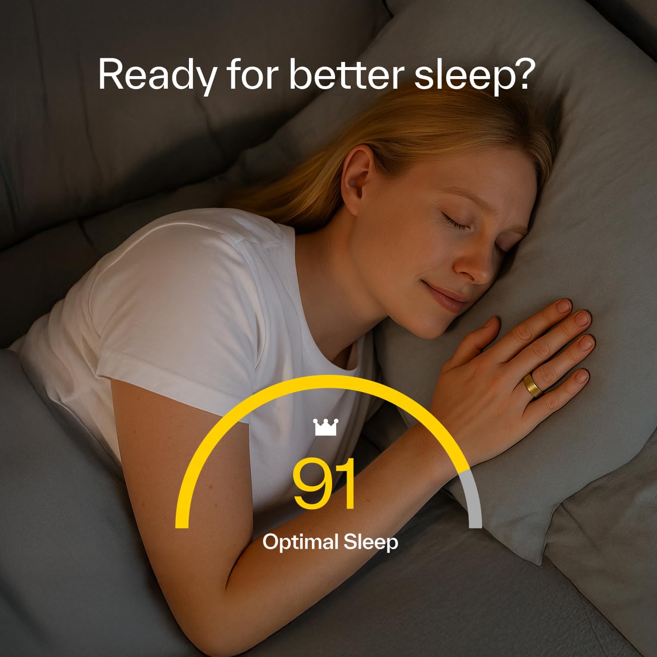 Elo Sleep Gummies branding, bottle, and packaging on display