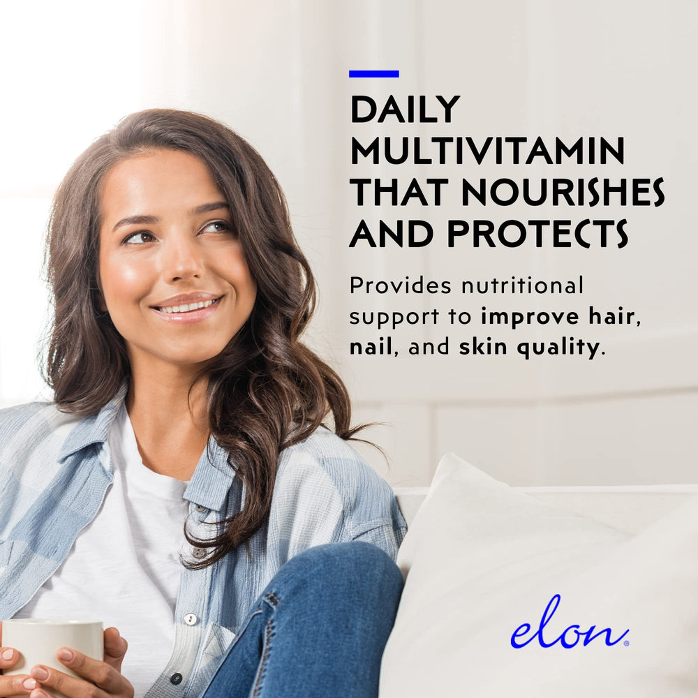 Vitamins and minerals ingredients layout for hair growth