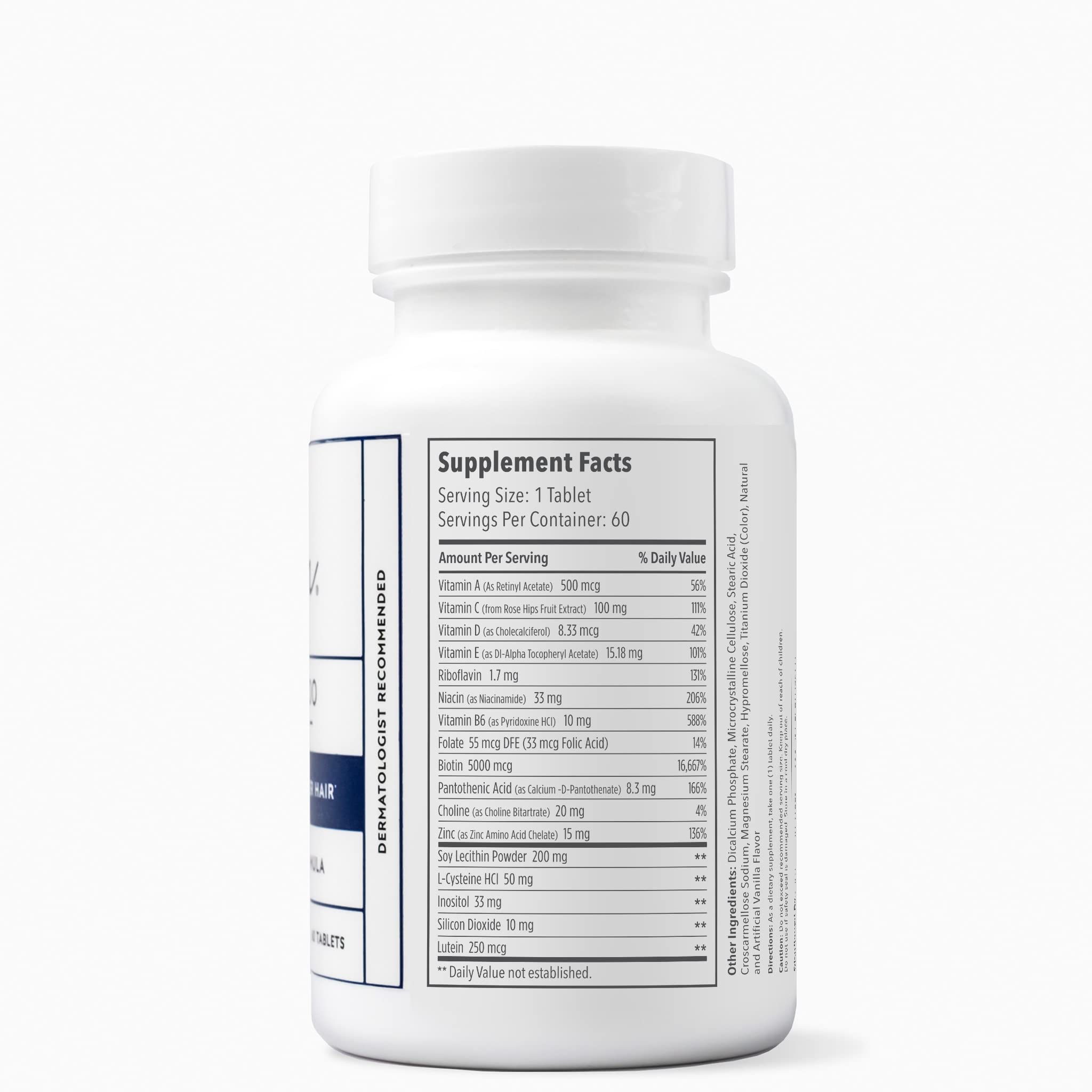 Product packaging and branding of Elon Matrix 5000 multivitamin