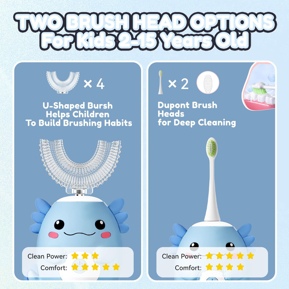 Kit includes 4 U-shaped heads and 2 standard heads
