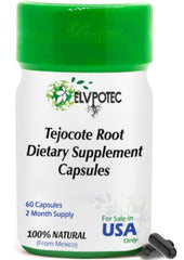 ELVPOTEC Mexican Original Capsules bottle front with 60 capsules for daily gut support