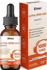 Bottled Elysx Alpha Lipoic Acid 1000 mg liquid drops