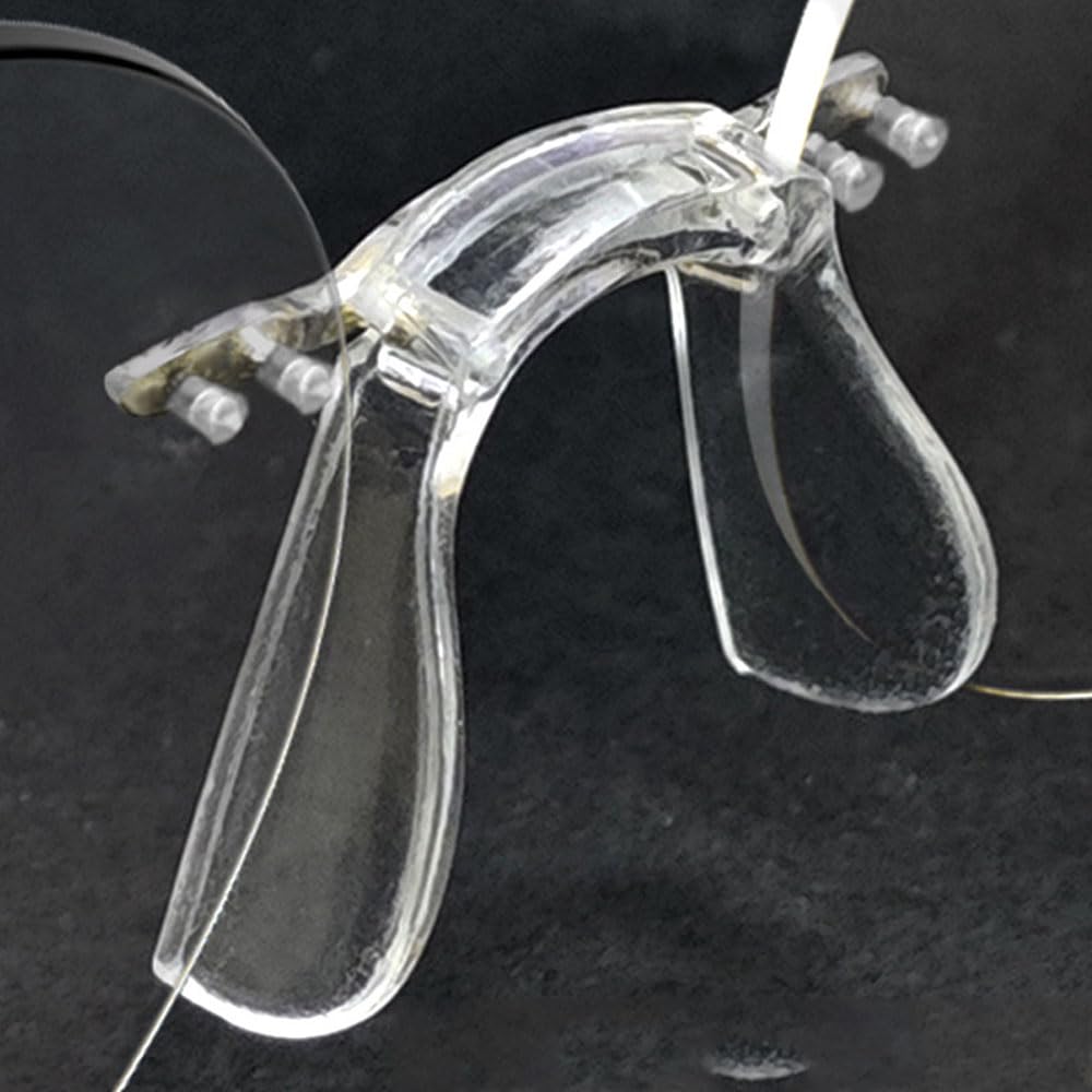 embedded bracket for glasses nose bridge