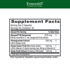 Bergamot extract ingredient close-up for Bergamot+