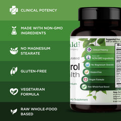 Cholesterol Health garlic powder close-up