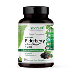 EMERALD LABS Elderberry Plus bottle and label