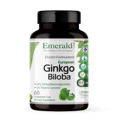 Emerald Labs Ginkgo Biloba Extract bottle label
