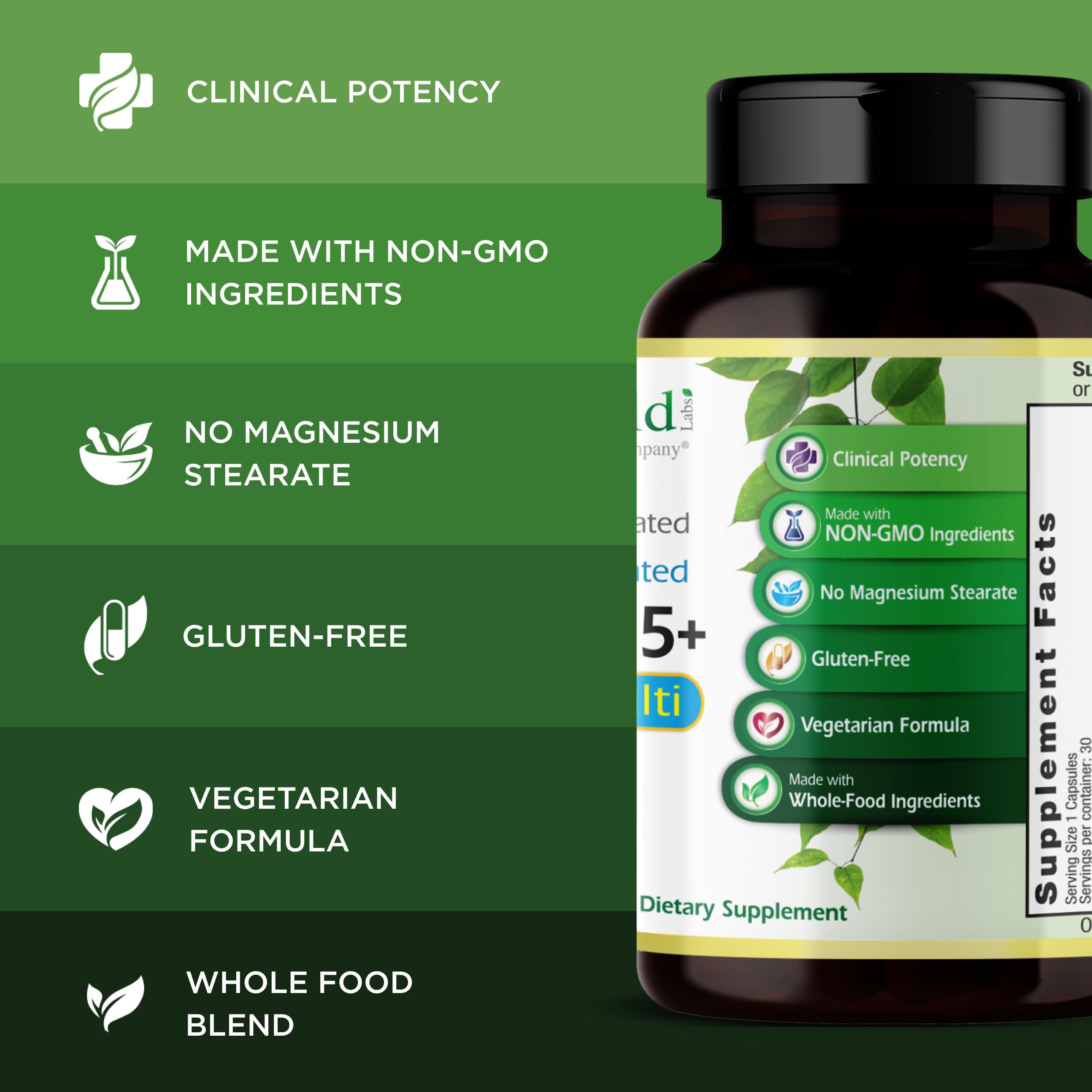 Label highlights 1,000 IU vitamin D3