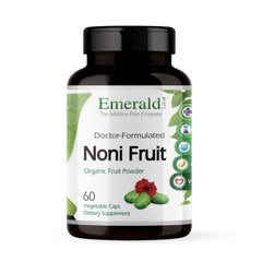 Emerald Labs Noni Fruit bottle label
