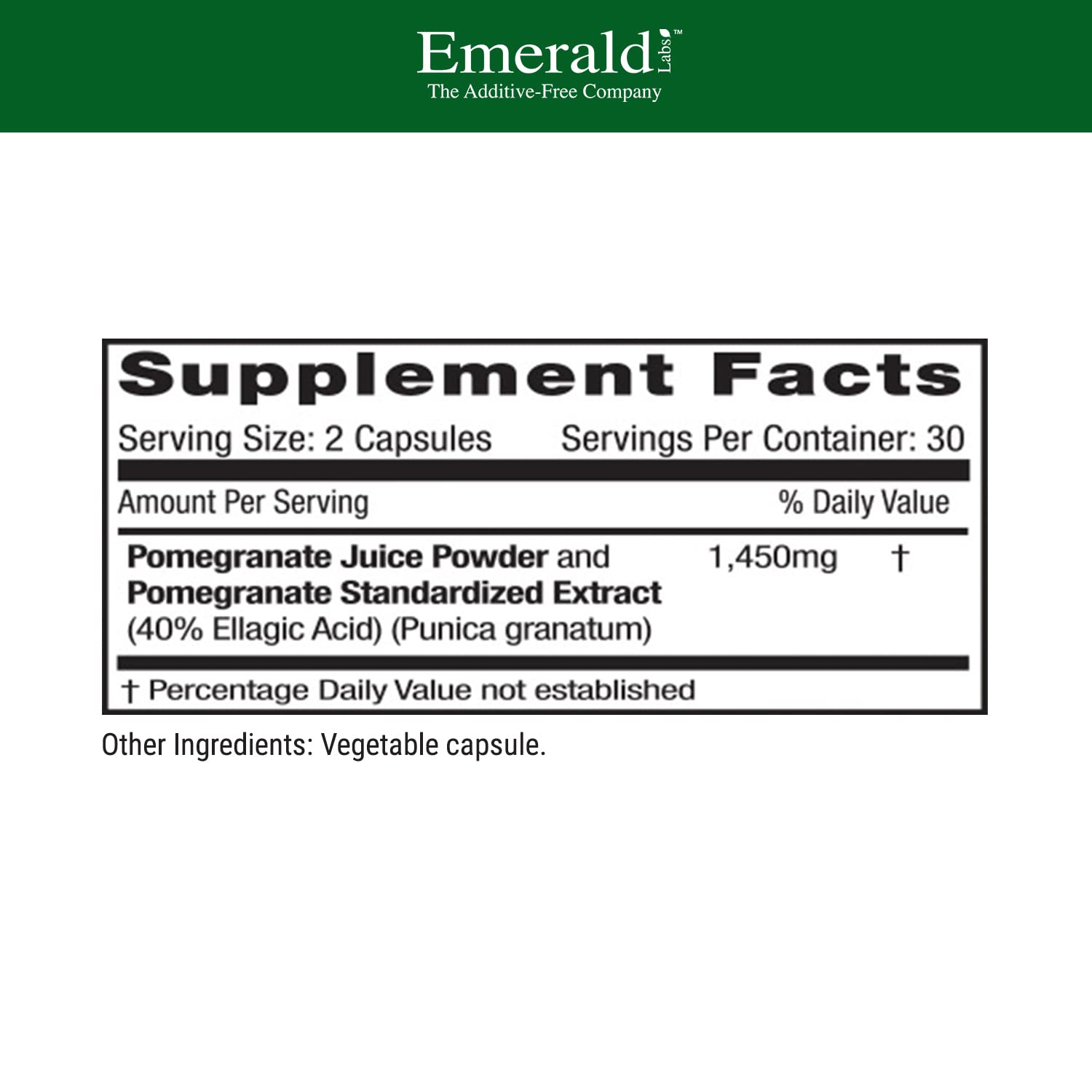 Emerald Labs Pomegranate Juice Powder