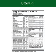 Vegetable capsules for Emerald Labs prenatal multivitamin