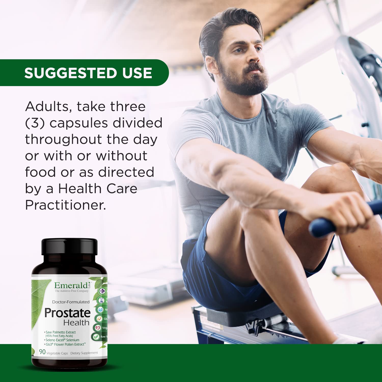 Vegan vegetable capsules for Prostate Health