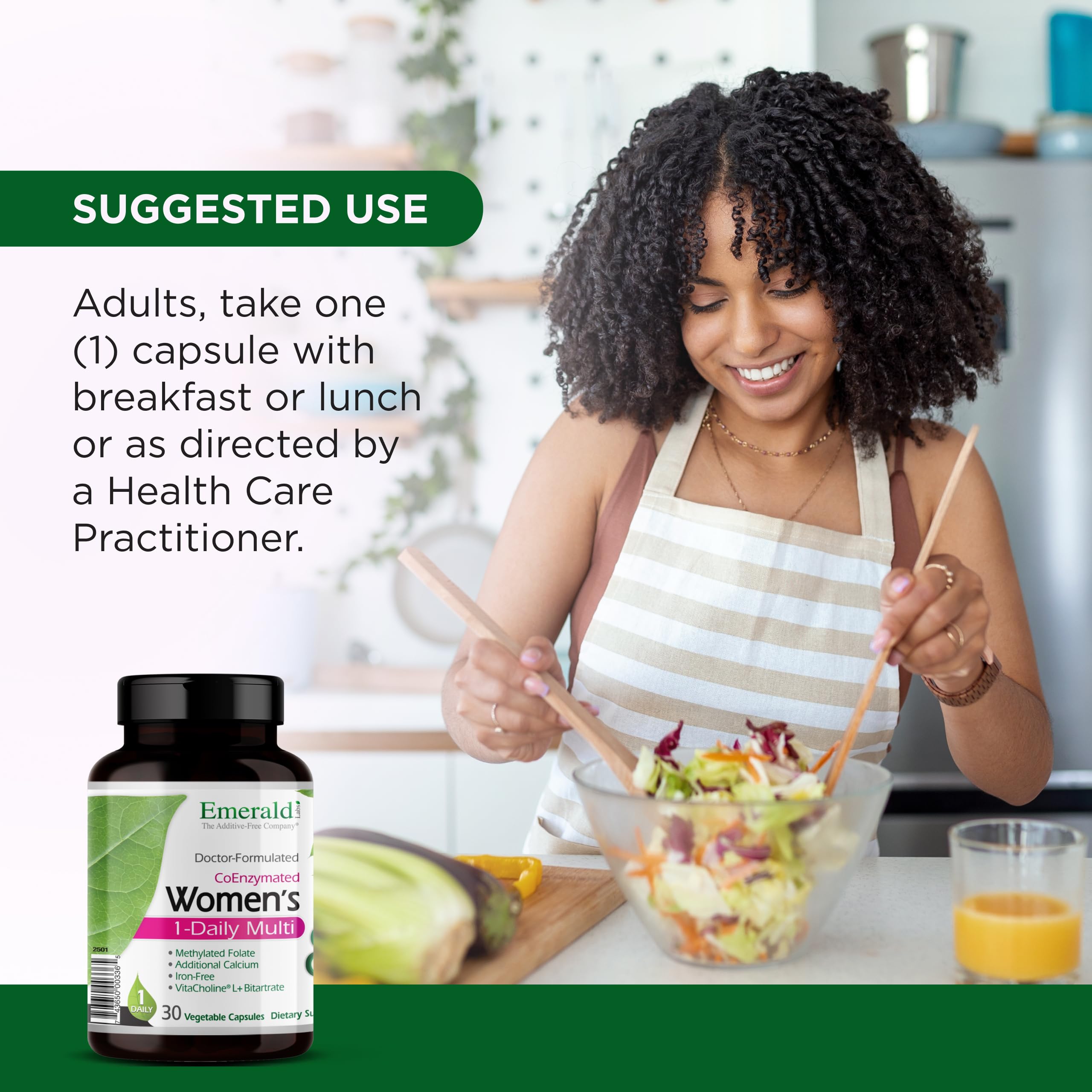 Branded nutrient forms and bioavailability noted on packaging