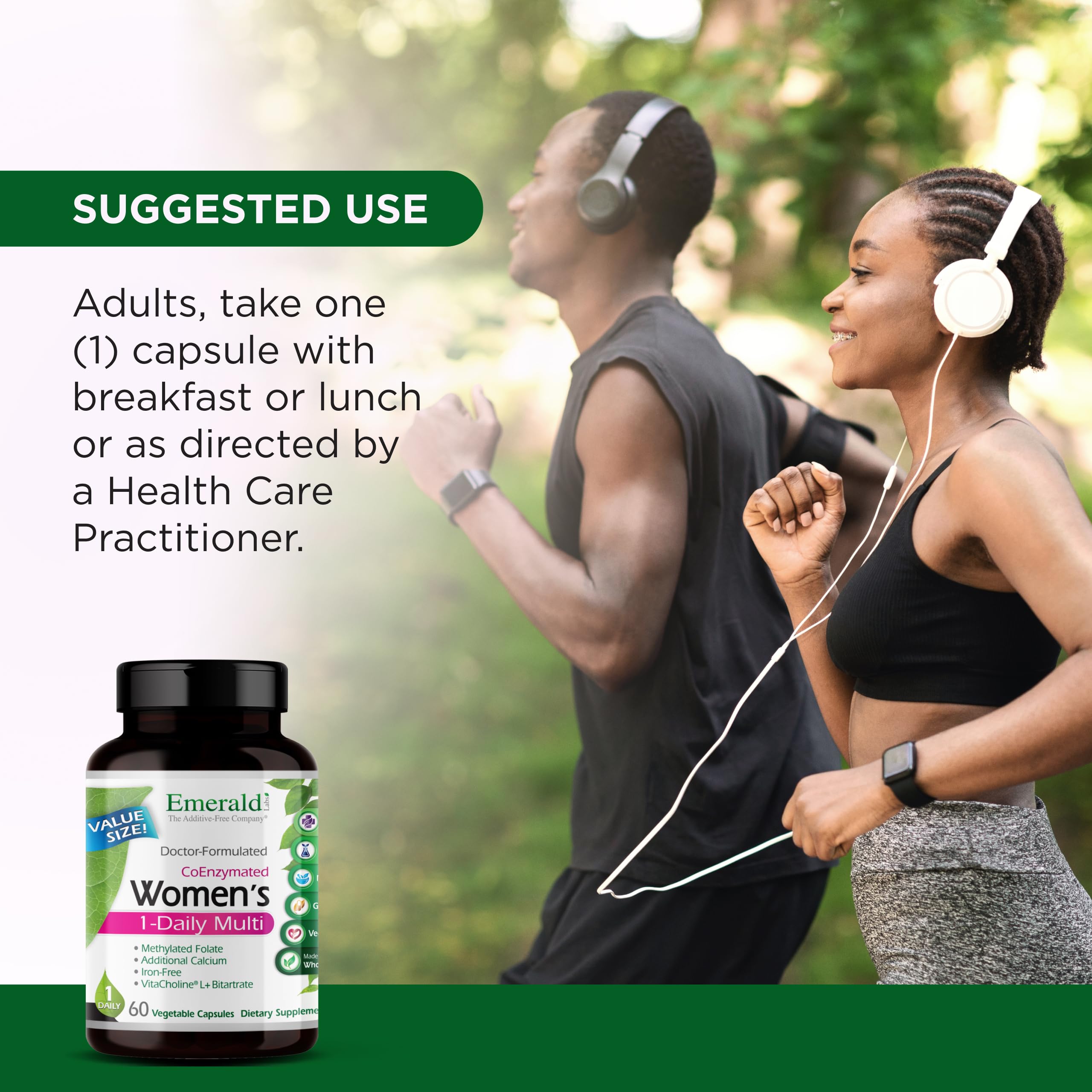 Zinc and B vitamins for immune support in Women's 1-Daily Multi