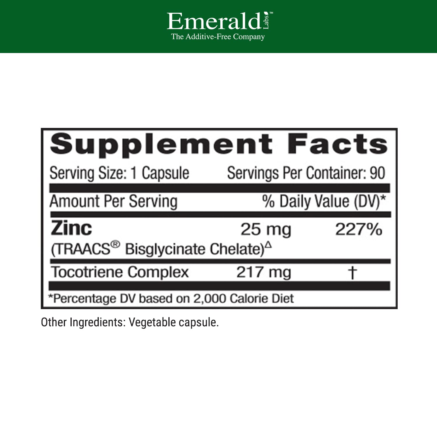Close-up of zinc bisglycinate capsules for digestive health