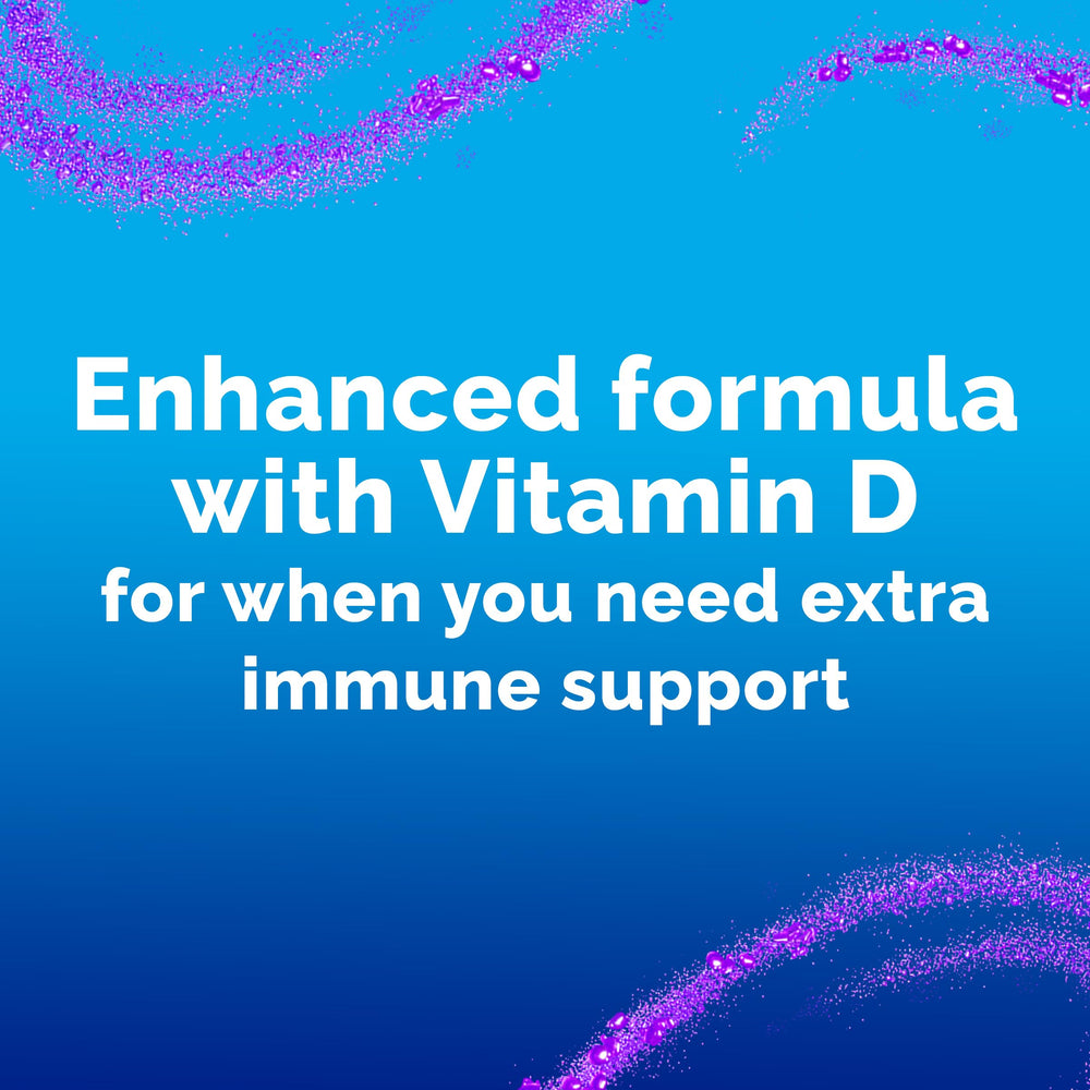 Emergen-C Immune Plus Crystals crystals pop on the tongue for quick flavor